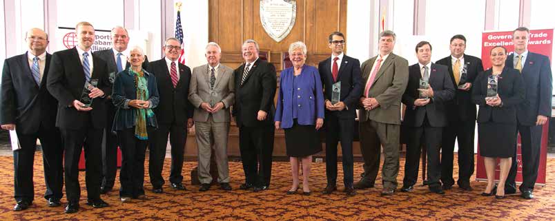 APM Terminals Presented Governor s Trade Award Mobile Chamber