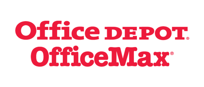Office Depot Office Max logos