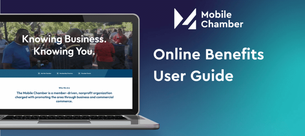 Mobile Chamber online member benefits guide