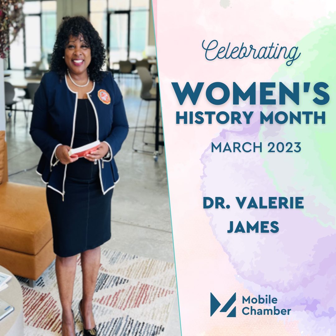 Celebrating Woman’s History Month: Dr. Valerie D. W. James - Mobile Chamber