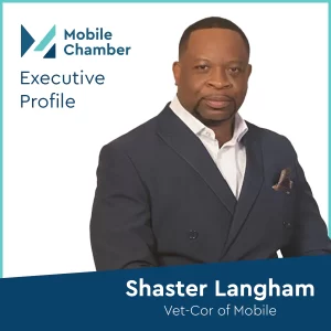 Shaster Langham, General Manager/Owner of Vet-Cor of Mobile